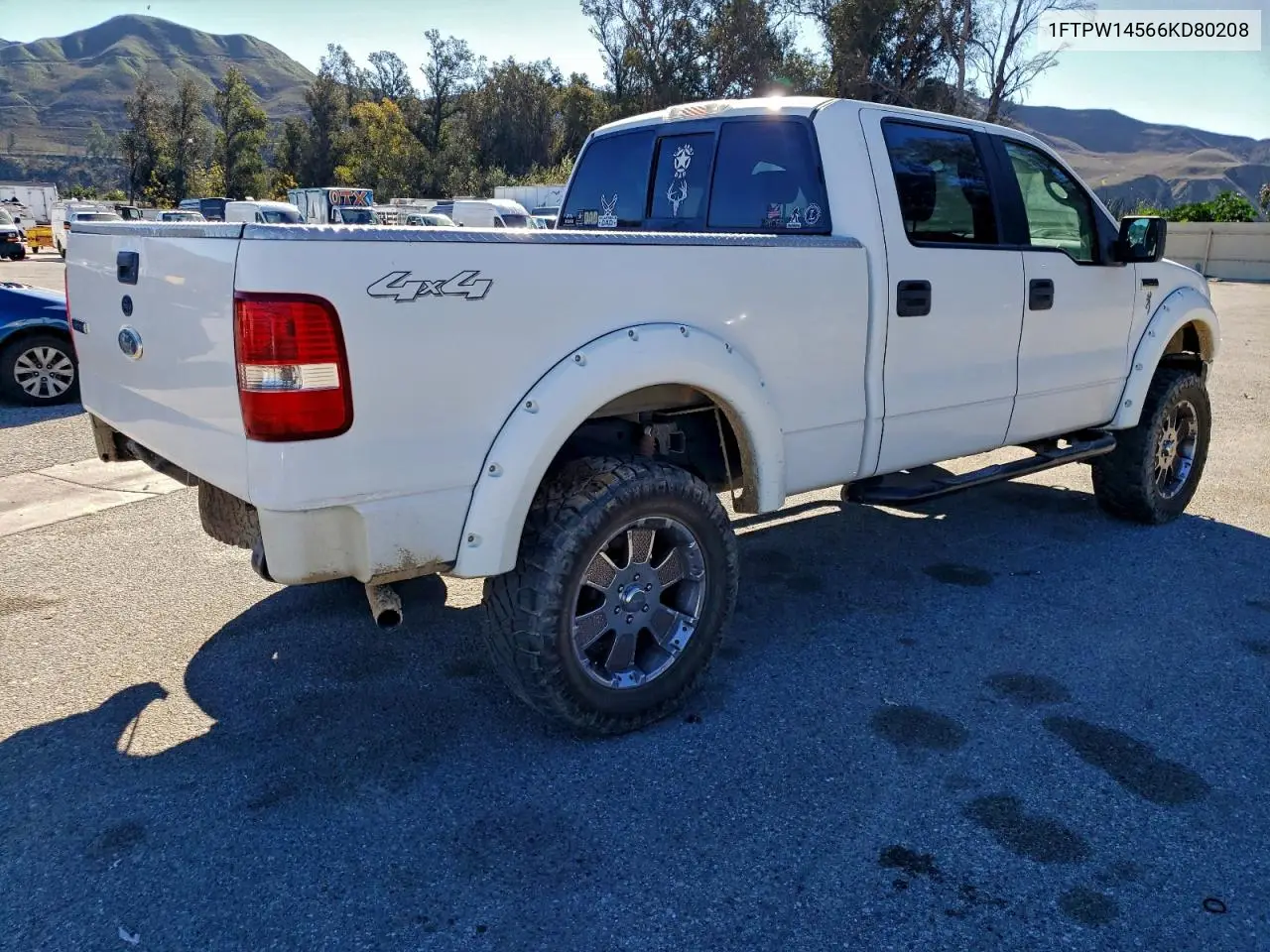 1FTPW14566KD80208 2006 Ford F150 Supercrew