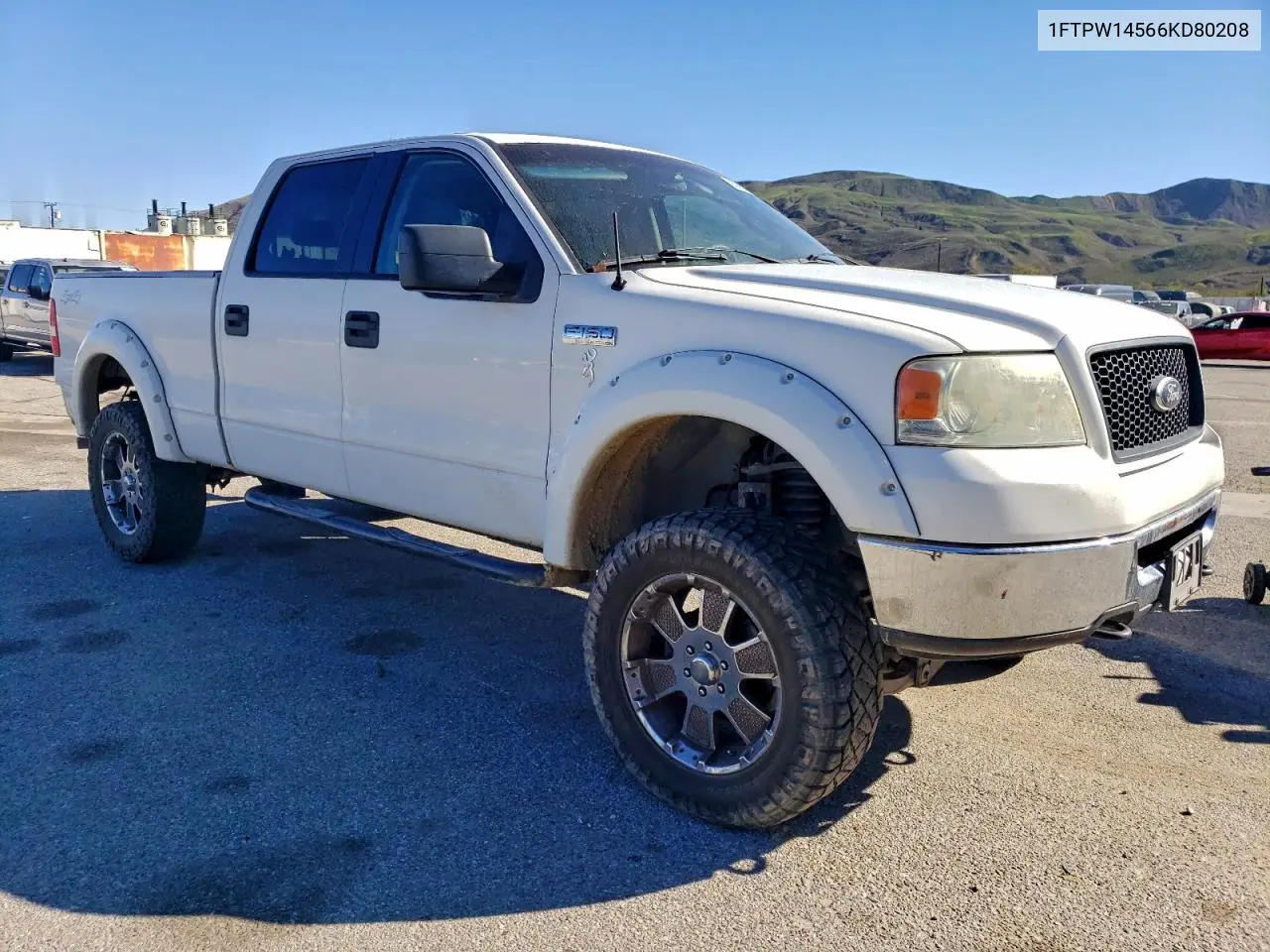 1FTPW14566KD80208 2006 Ford F150 Supercrew