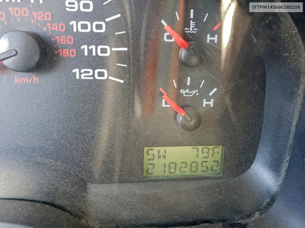 1FTPW14566KD80208 2006 Ford F150 Supercrew