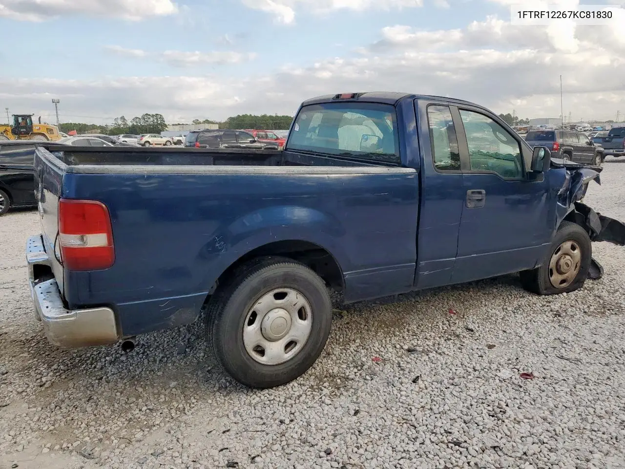 1FTRF12267KC81830 2007 Ford F150