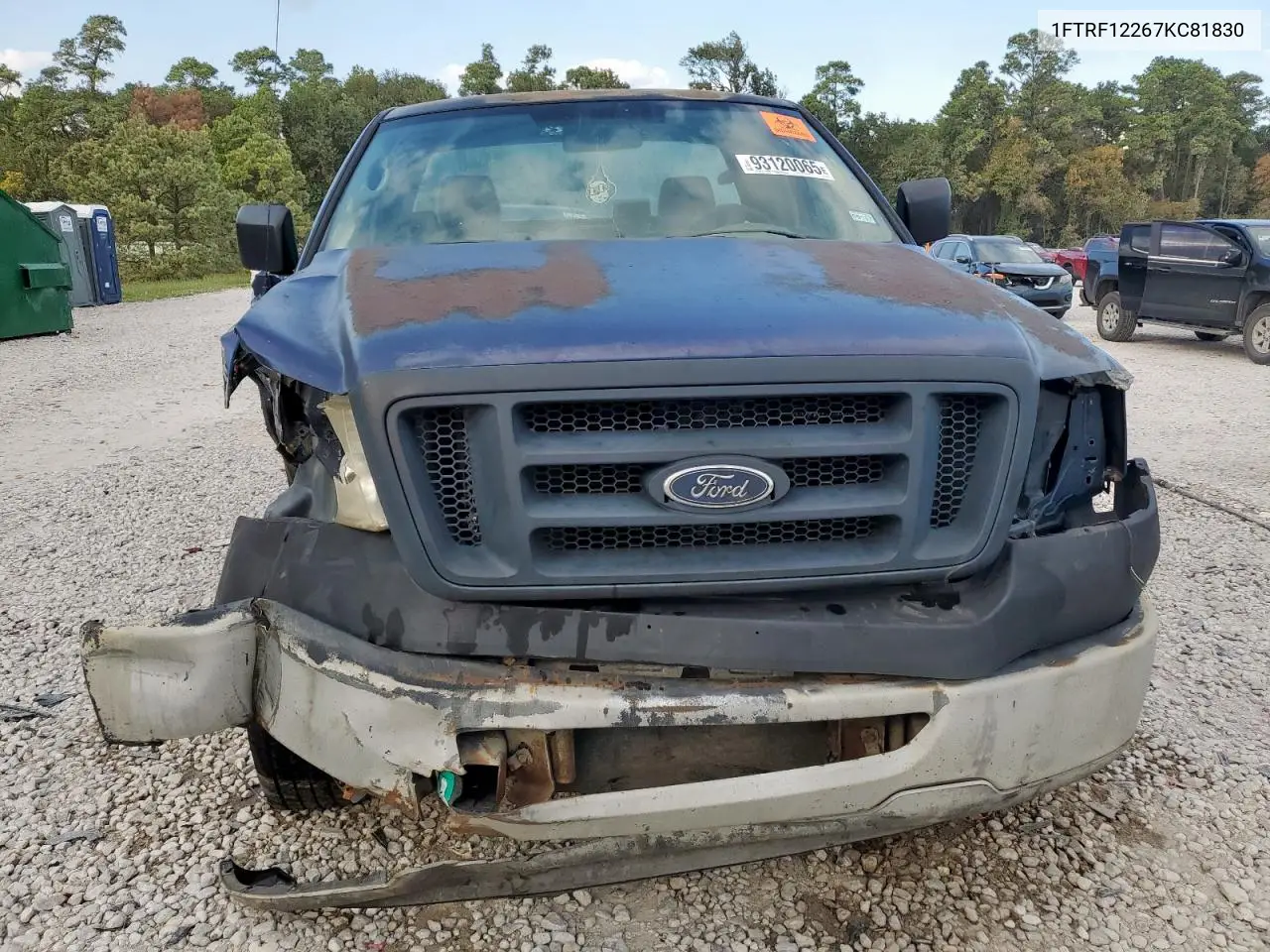 1FTRF12267KC81830 2007 Ford F150
