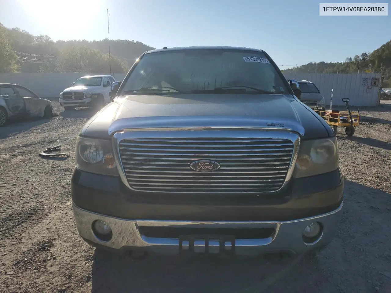 1FTPW14V08FA20380 2008 Ford F150 Supercrew
