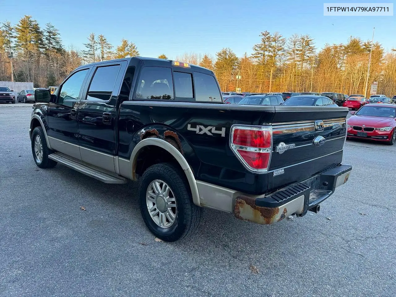 2009 Ford F150 Supercrew VIN: 1FTPW14V79KA97711 Lot: 58124136