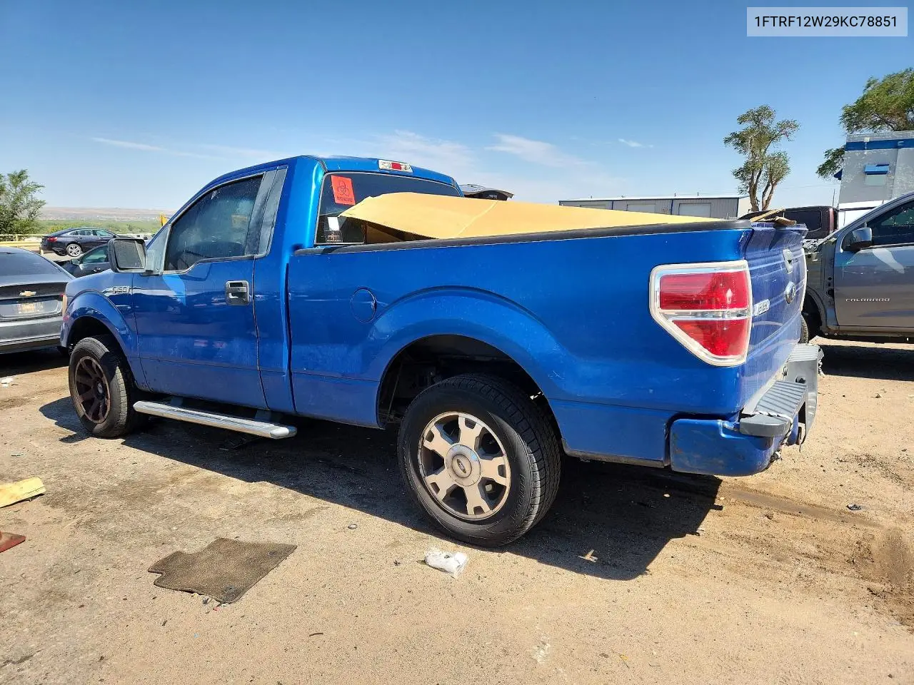 2009 Ford F150 VIN: 1FTRF12W29KC78851 Lot: 61228586