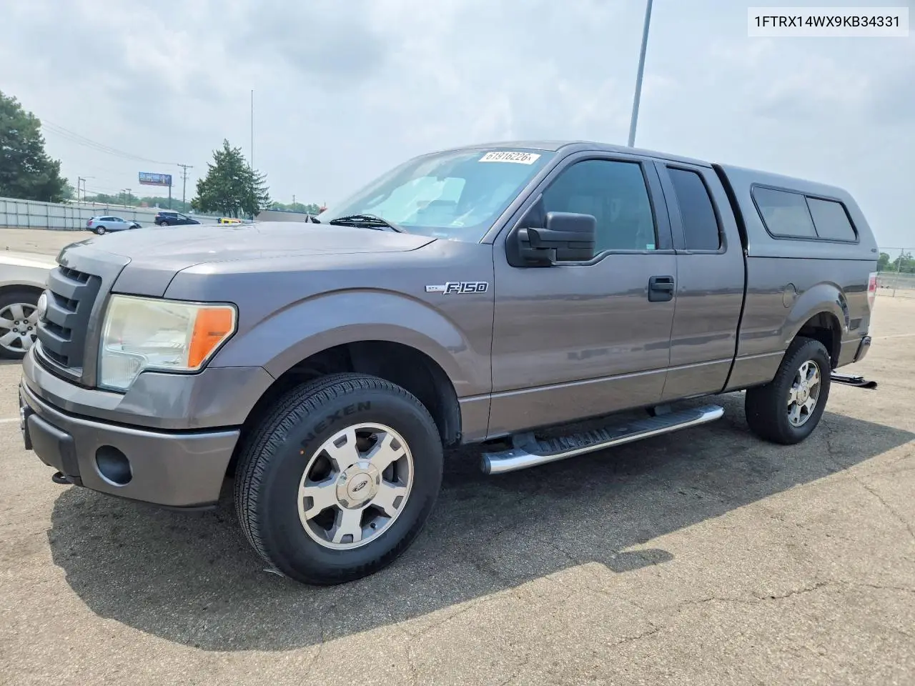 2009 Ford F150 Super Cab VIN: 1FTRX14WX9KB34331 Lot: 61916226