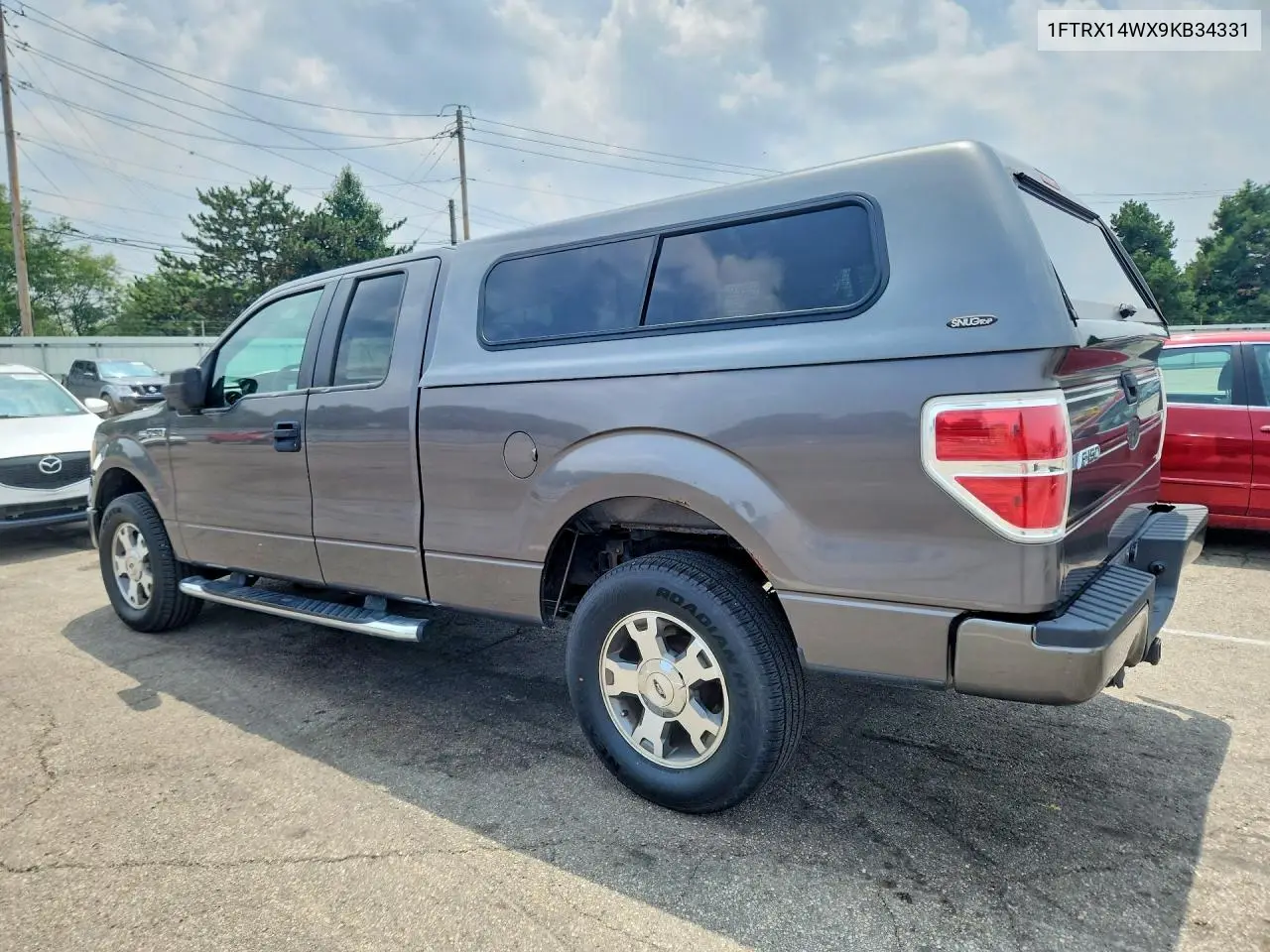 2009 Ford F150 Super Cab VIN: 1FTRX14WX9KB34331 Lot: 61916226