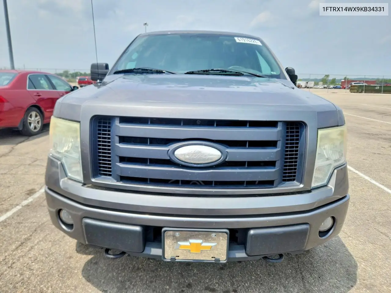2009 Ford F150 Super Cab VIN: 1FTRX14WX9KB34331 Lot: 61916226