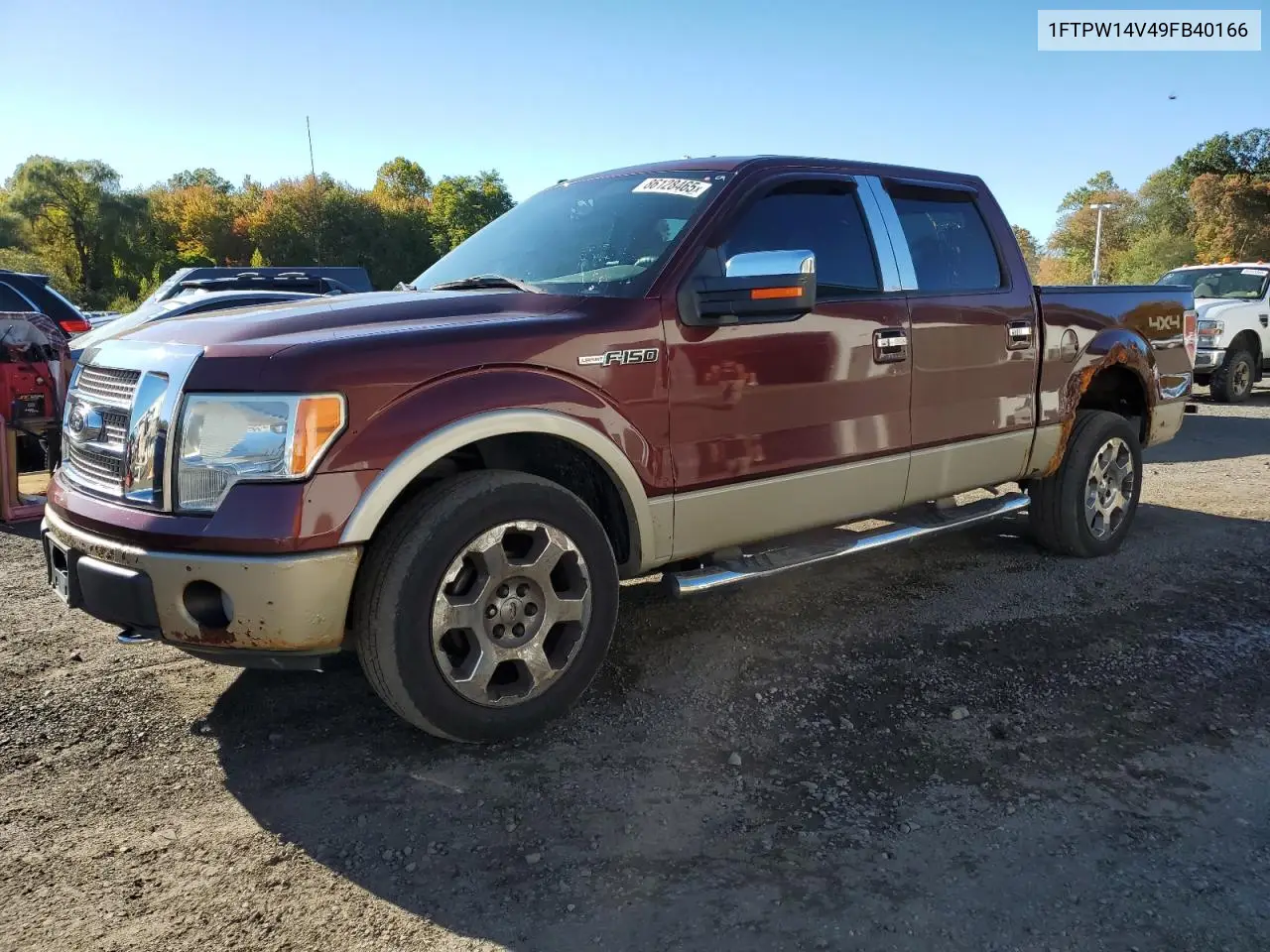 1FTPW14V49FB40166 2009 Ford F150 Supercrew