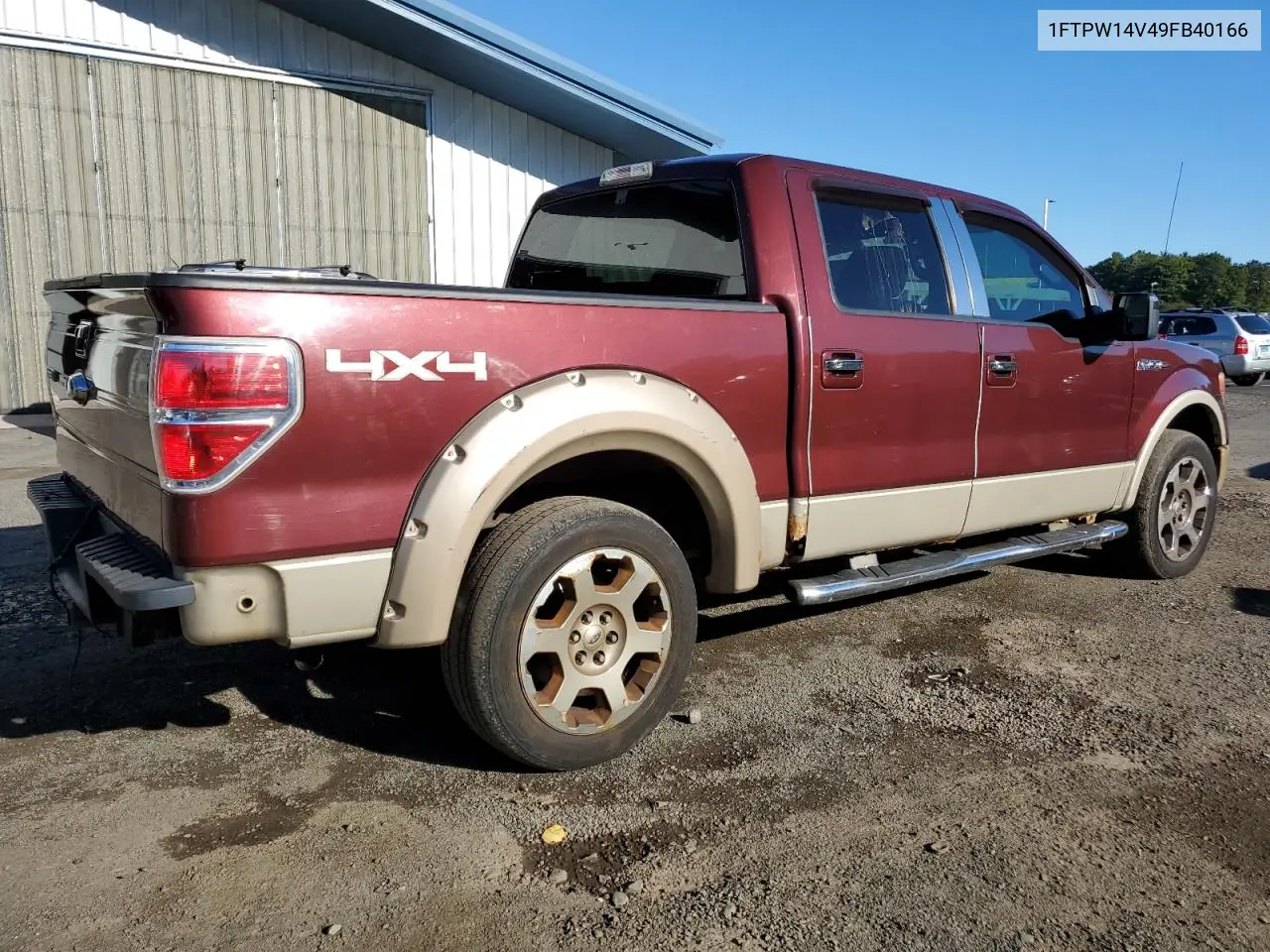 1FTPW14V49FB40166 2009 Ford F150 Supercrew