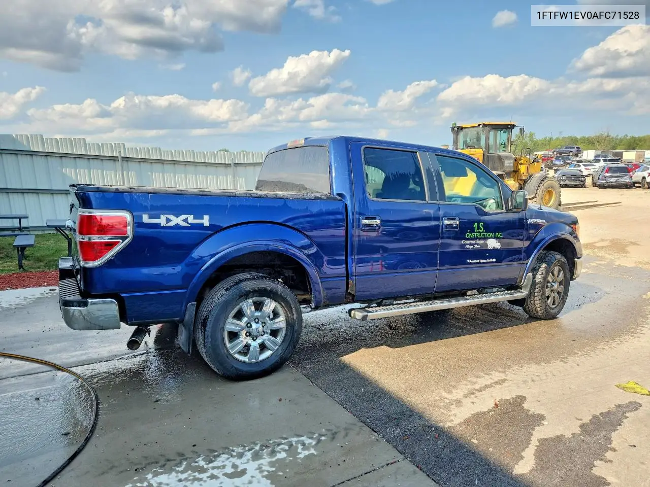 2010 Ford F150 Supercrew VIN: 1FTFW1EV0AFC71528 Lot: 58812366
