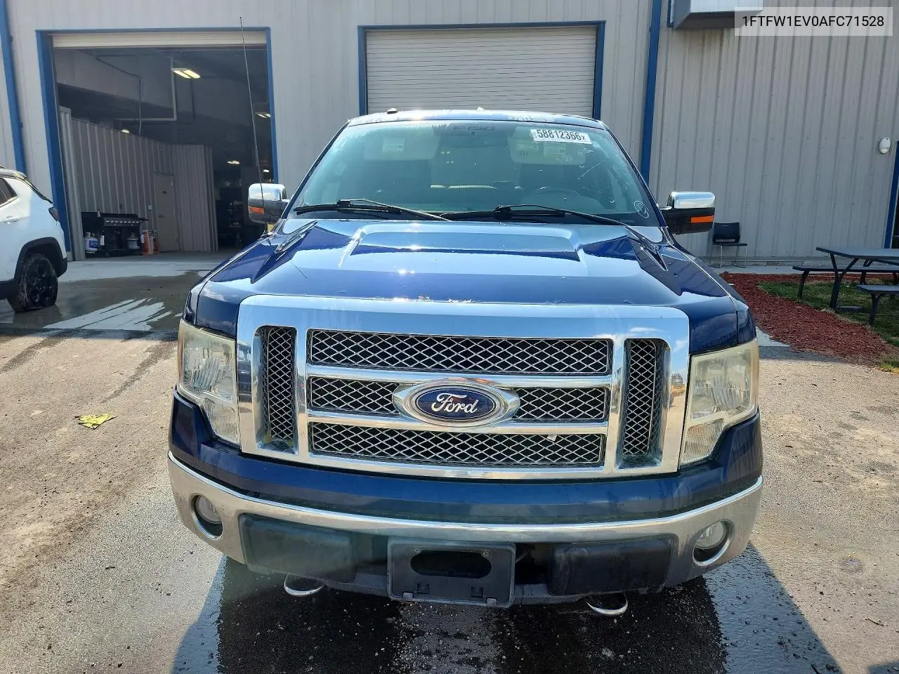 2010 Ford F150 Supercrew VIN: 1FTFW1EV0AFC71528 Lot: 58812366
