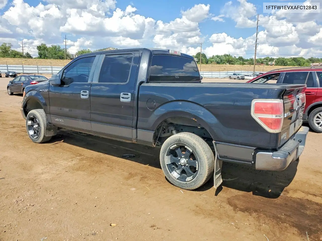 2010 Ford F150 Supercrew VIN: 1FTFW1EVXAFC12843 Lot: 60967656