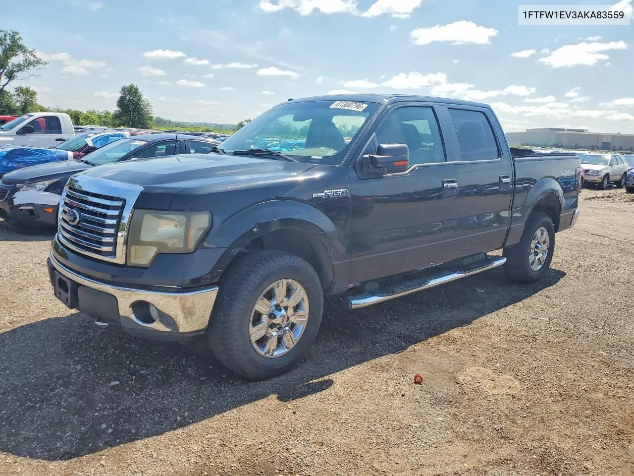 2010 Ford F150 Supercrew VIN: 1FTFW1EV3AKA83559 Lot: 61300796