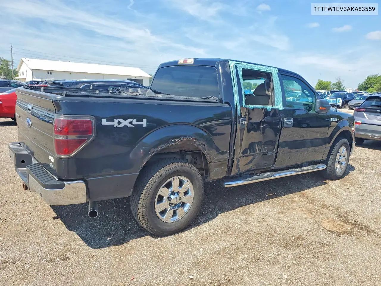 2010 Ford F150 Supercrew VIN: 1FTFW1EV3AKA83559 Lot: 61300796