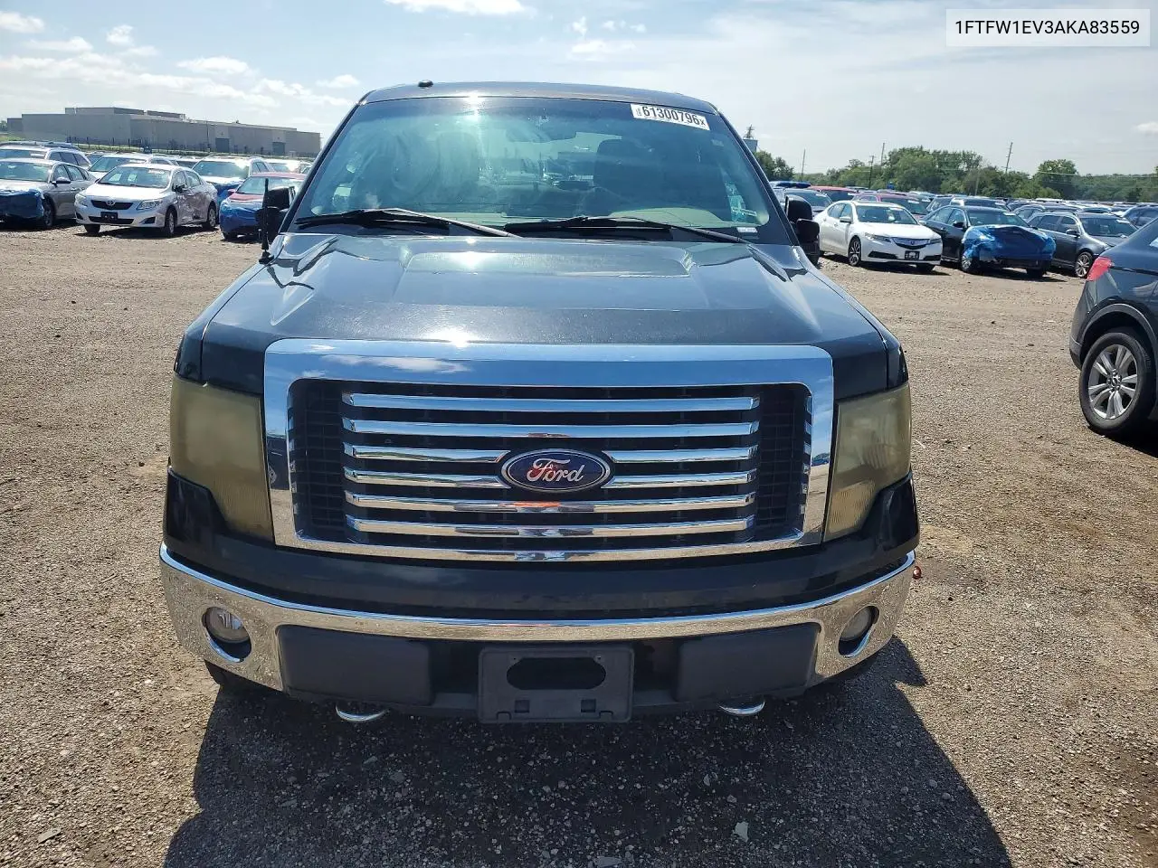 2010 Ford F150 Supercrew VIN: 1FTFW1EV3AKA83559 Lot: 61300796