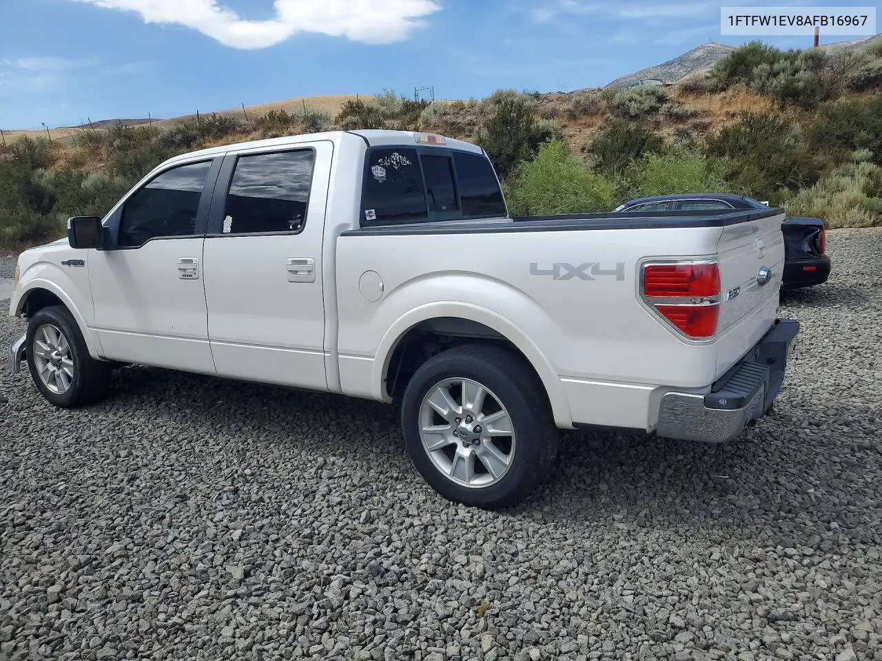 2010 Ford F150 Supercrew VIN: 1FTFW1EV8AFB16967 Lot: 61621146