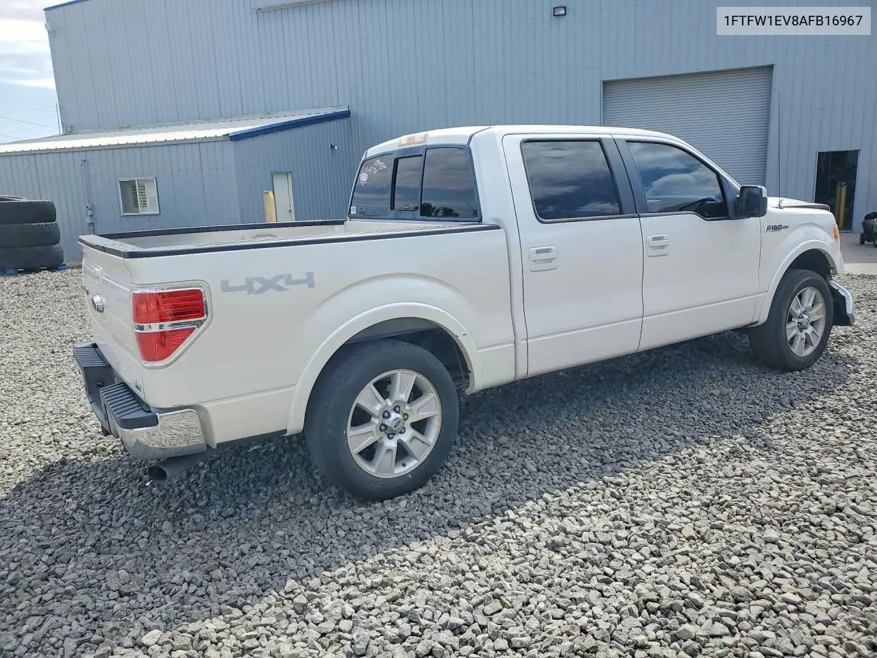 2010 Ford F150 Supercrew VIN: 1FTFW1EV8AFB16967 Lot: 61621146