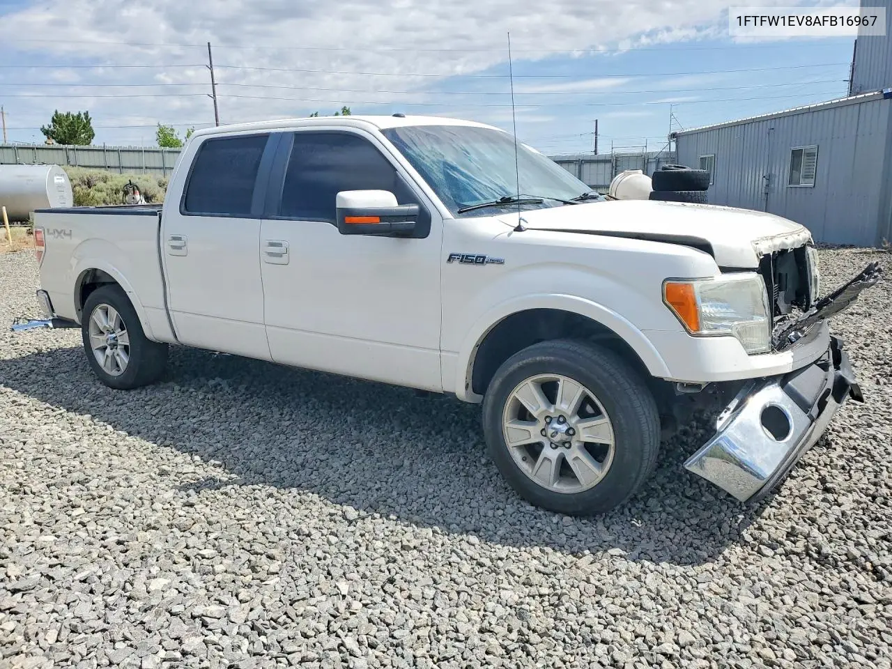 2010 Ford F150 Supercrew VIN: 1FTFW1EV8AFB16967 Lot: 61621146
