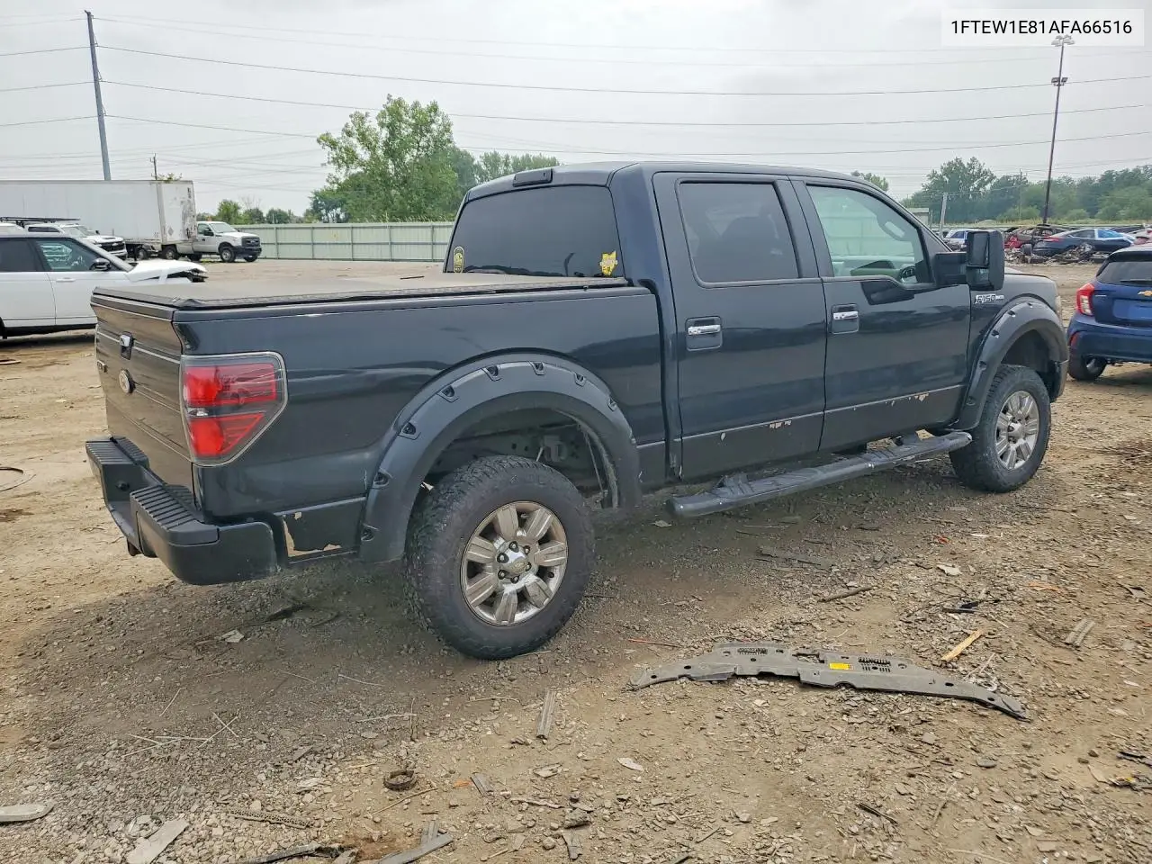 2010 Ford F150 Supercrew VIN: 1FTEW1E81AFA66516 Lot: 61622396