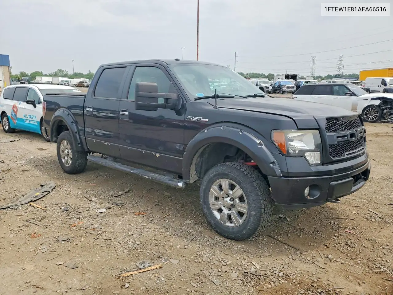 2010 Ford F150 Supercrew VIN: 1FTEW1E81AFA66516 Lot: 61622396