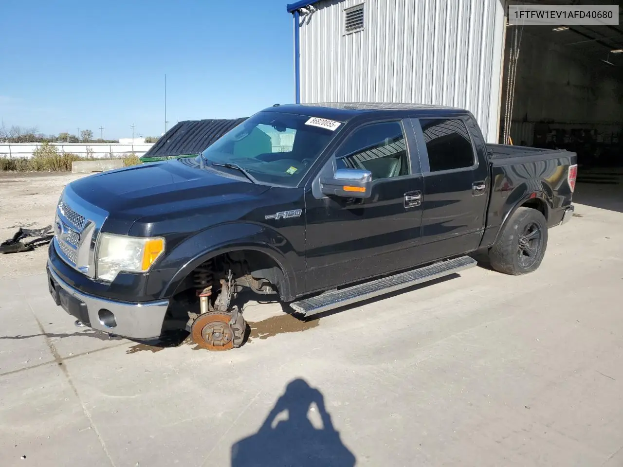 1FTFW1EV1AFD40680 2010 Ford F150 Supercrew