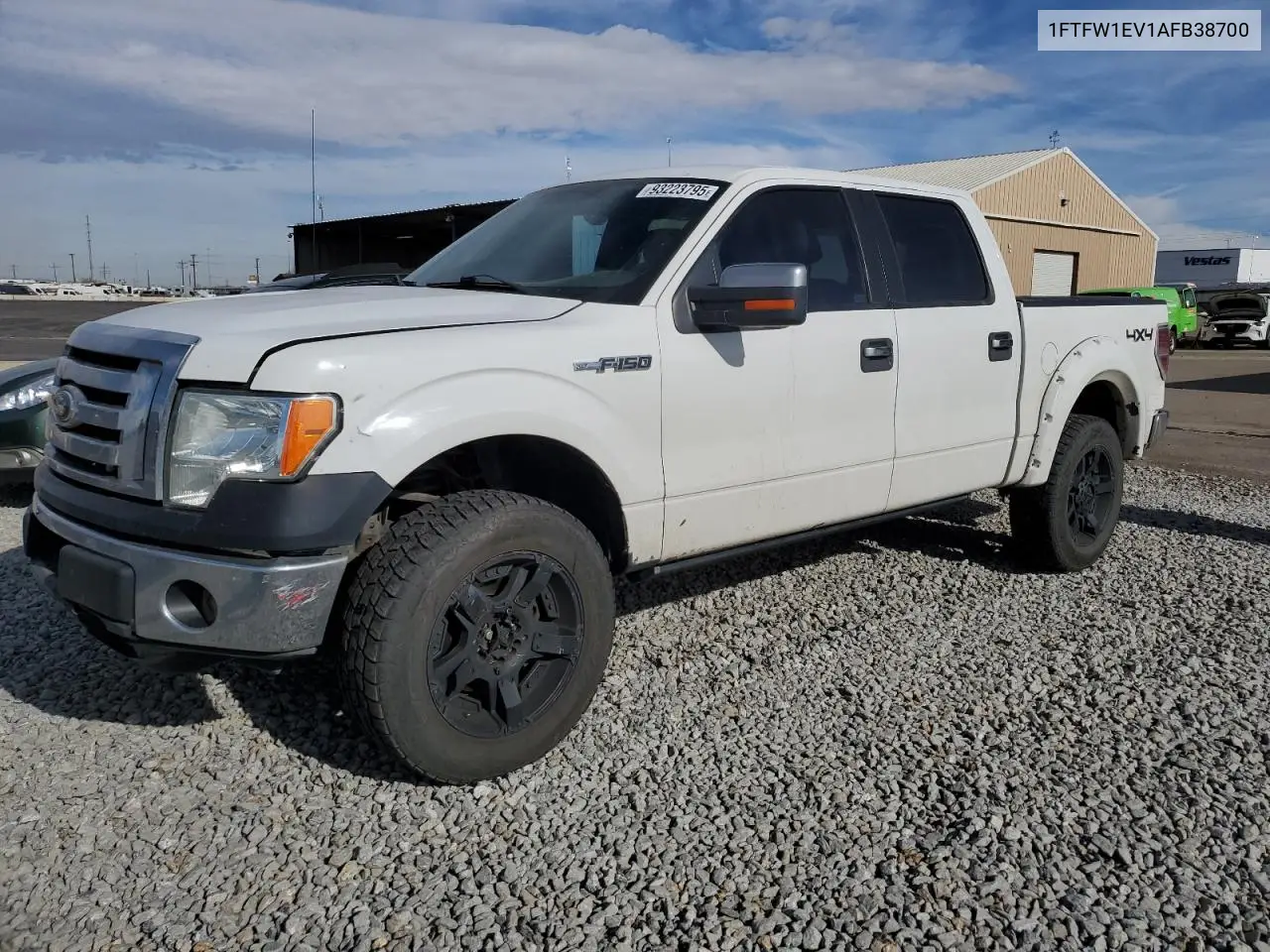 1FTFW1EV1AFB38700 2010 Ford F150 Supercrew
