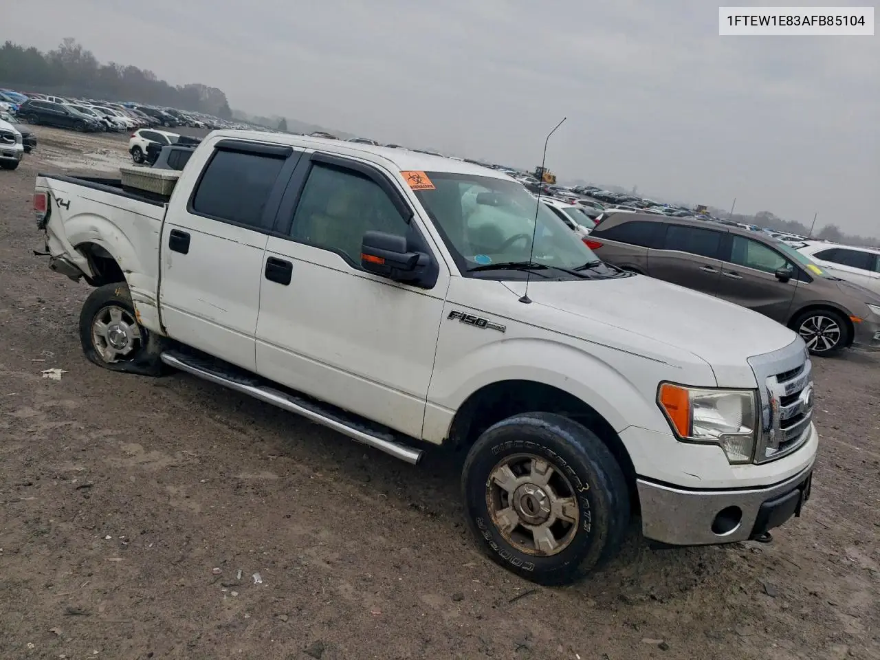 1FTEW1E83AFB85104 2010 Ford F150 Supercrew
