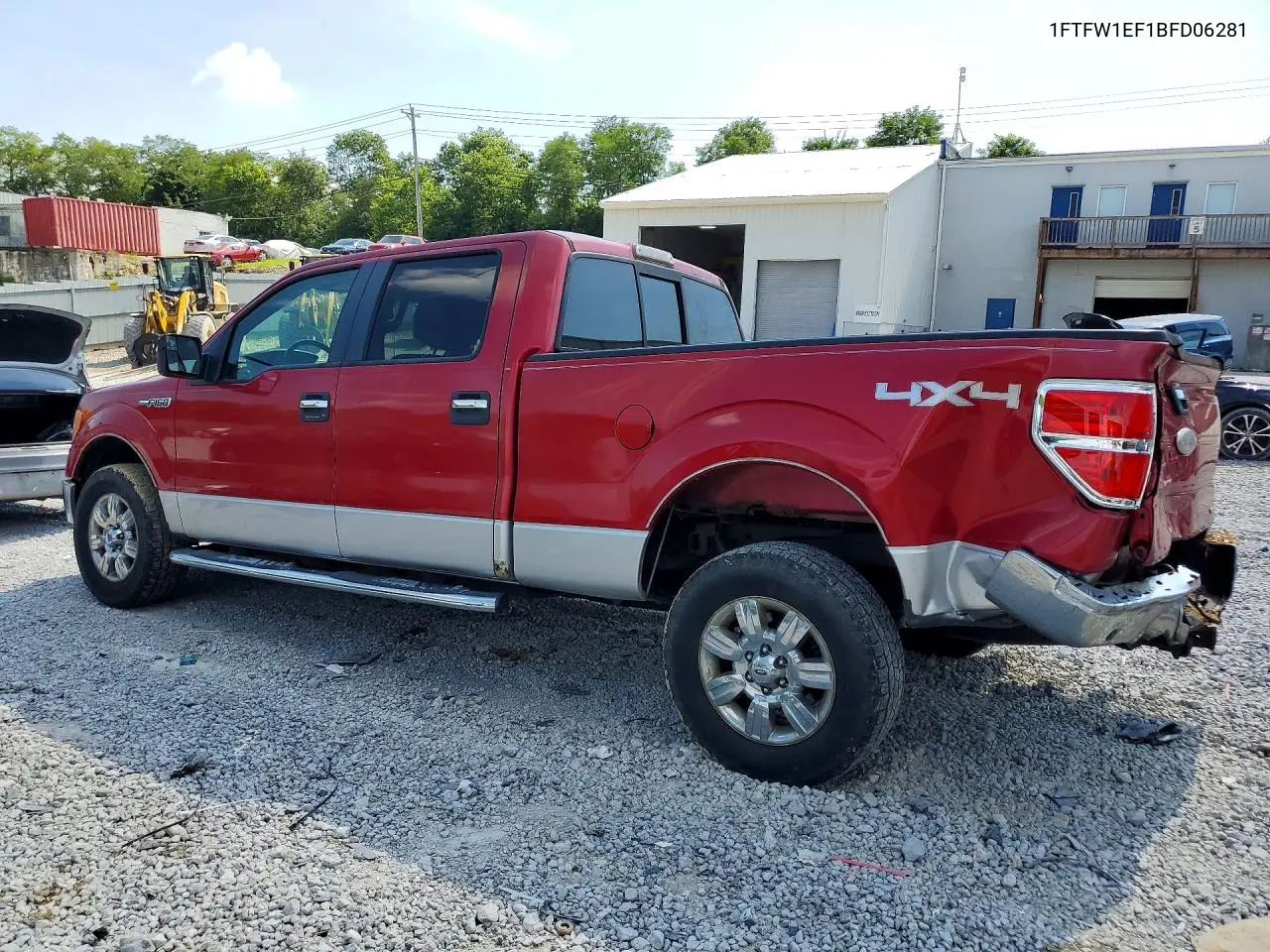 2011 Ford F150 Supercrew VIN: 1FTFW1EF1BFD06281 Lot: 61302486