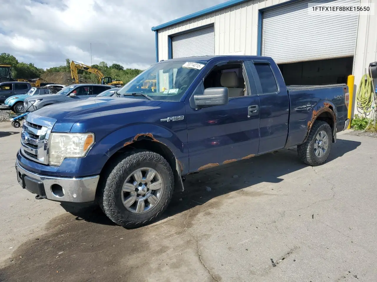 1FTFX1EF8BKE15650 2011 Ford F150 Super Cab