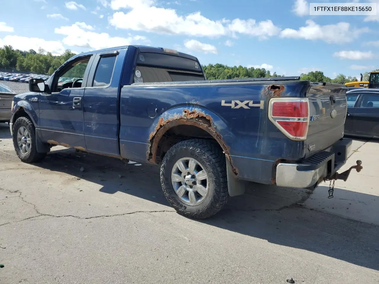1FTFX1EF8BKE15650 2011 Ford F150 Super Cab