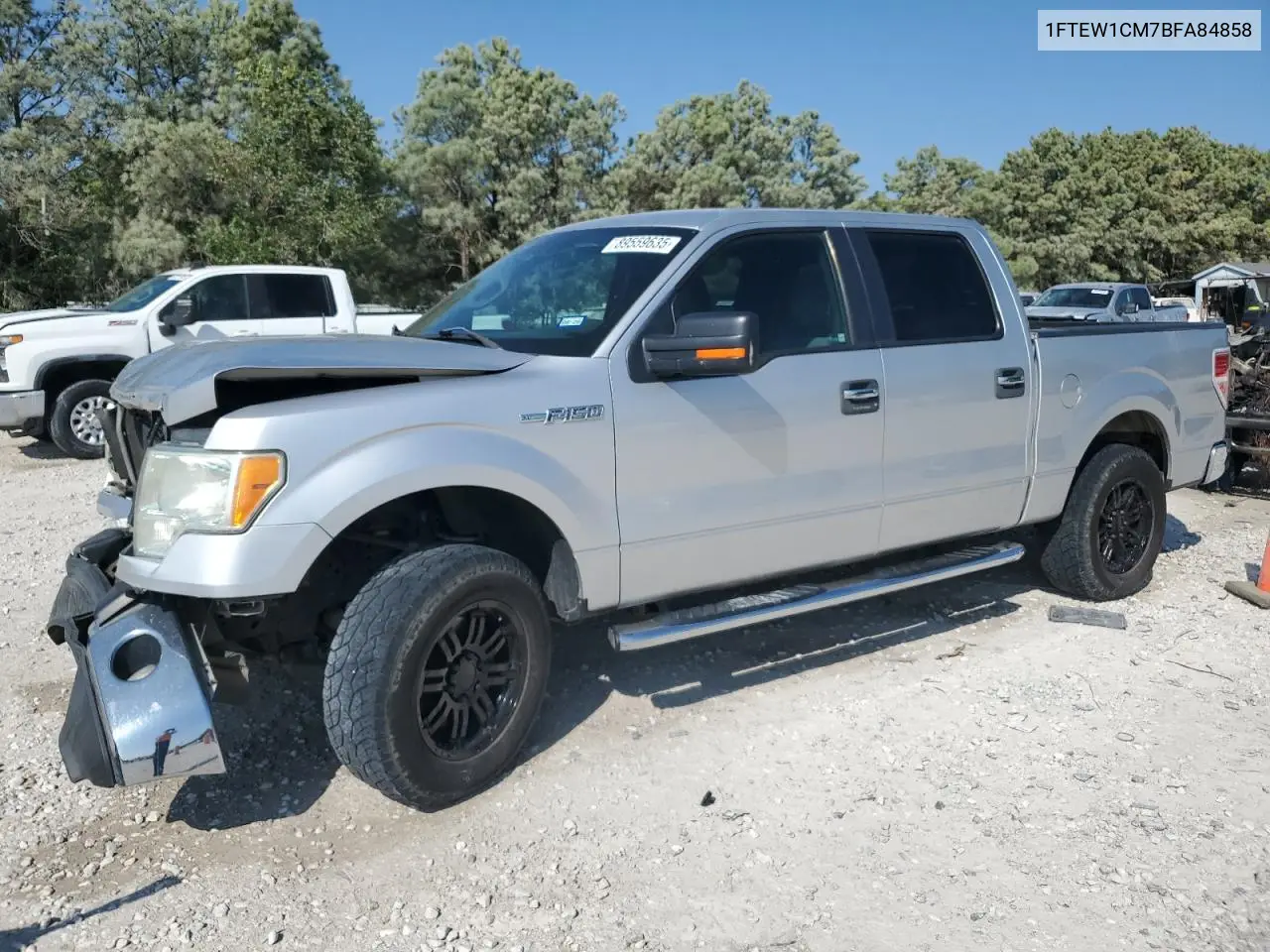 1FTEW1CM7BFA84858 2011 Ford F150 Supercrew
