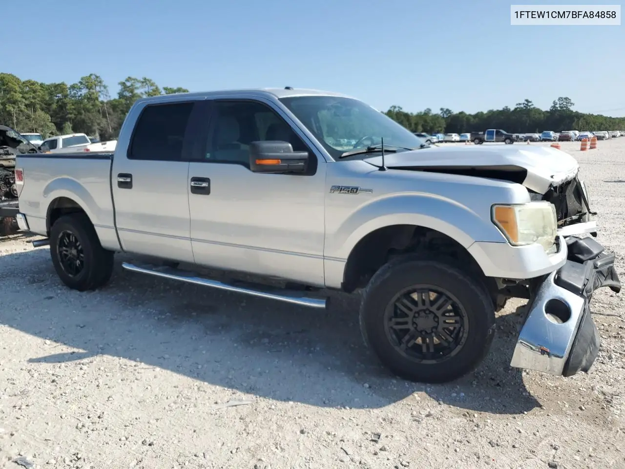 1FTEW1CM7BFA84858 2011 Ford F150 Supercrew