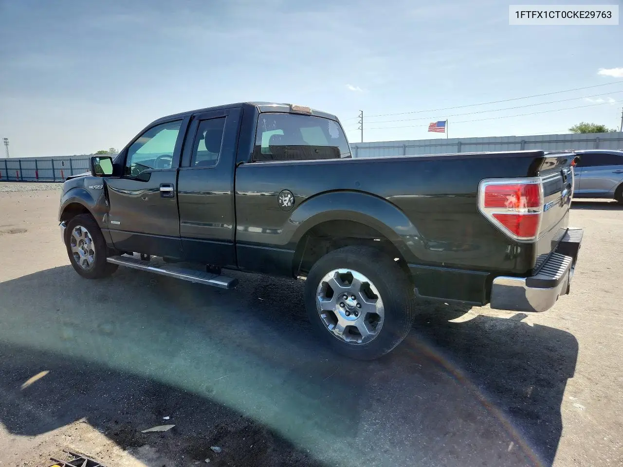 2012 Ford F150 Super Cab VIN: 1FTFX1CT0CKE29763 Lot: 60843226