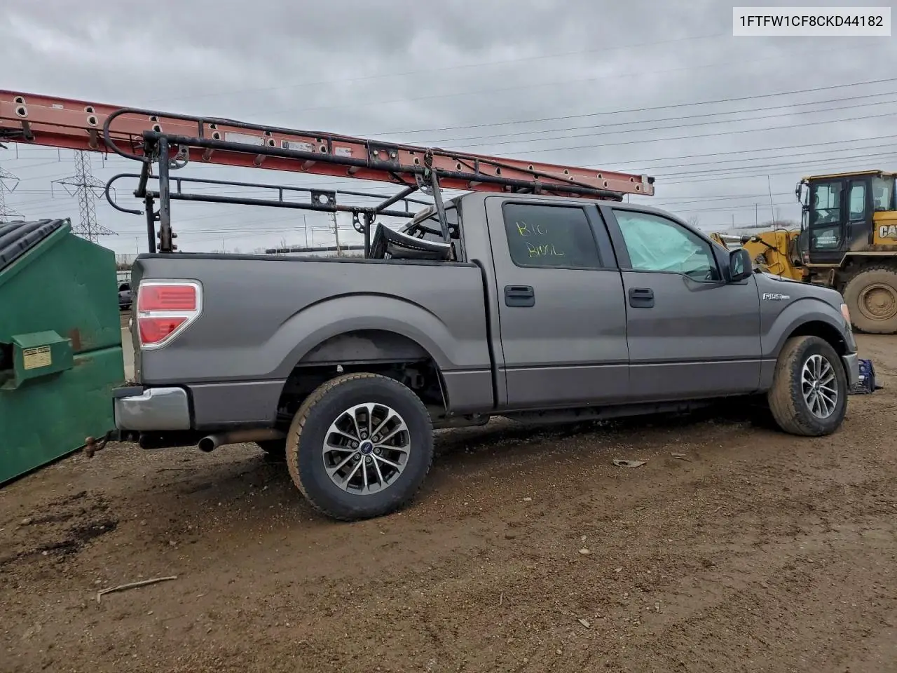 1FTFW1CF8CKD44182 2012 Ford F150 Supercrew