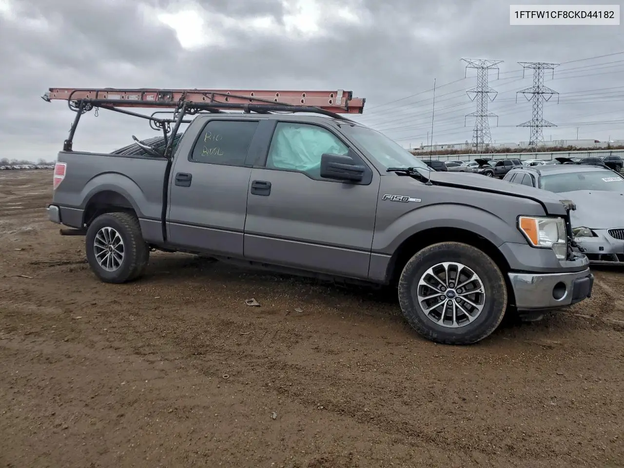 1FTFW1CF8CKD44182 2012 Ford F150 Supercrew