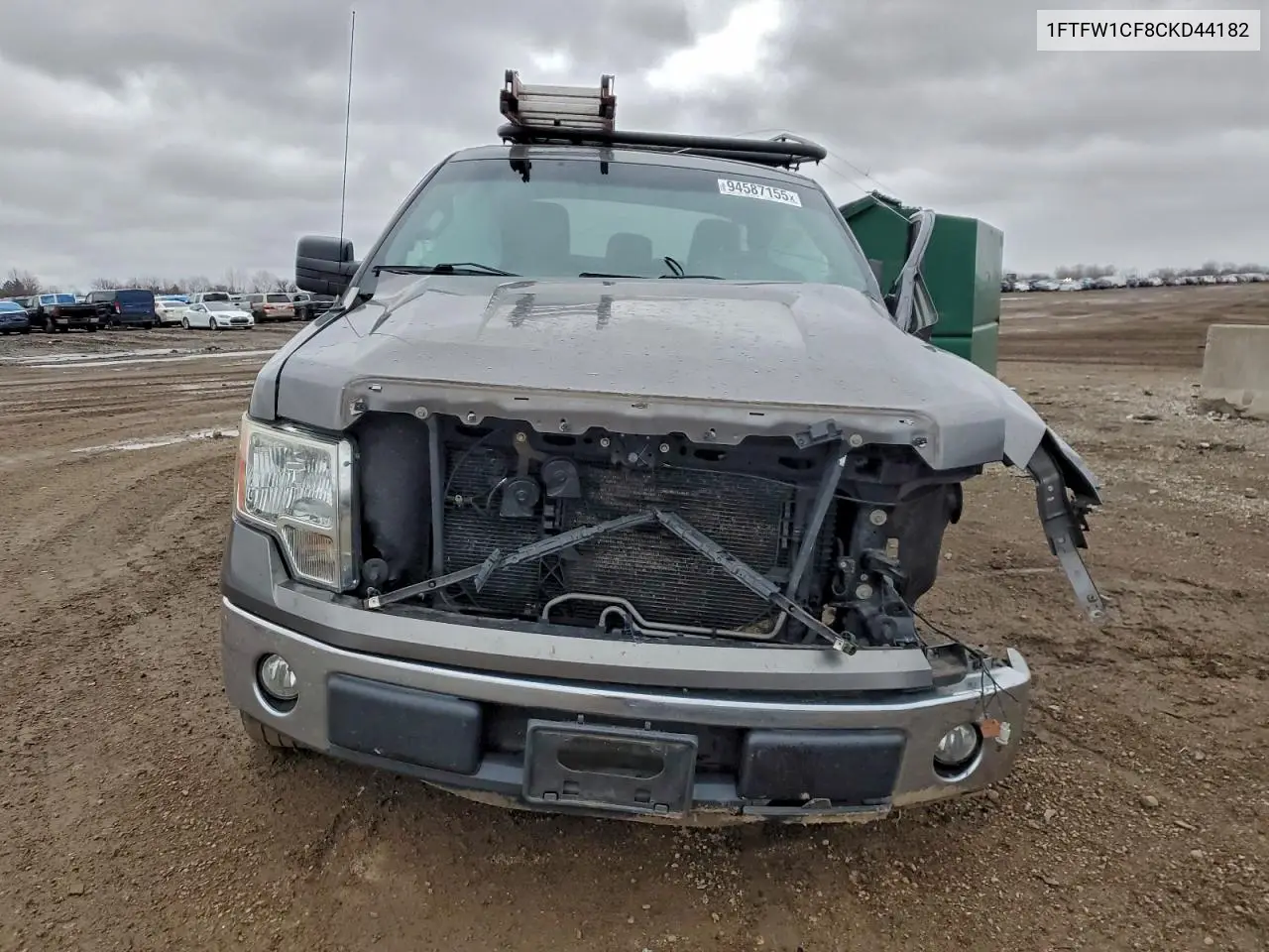 1FTFW1CF8CKD44182 2012 Ford F150 Supercrew