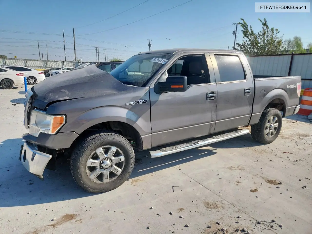 1FTFW1EF5DKE69641 2013 Ford F150 Supercrew