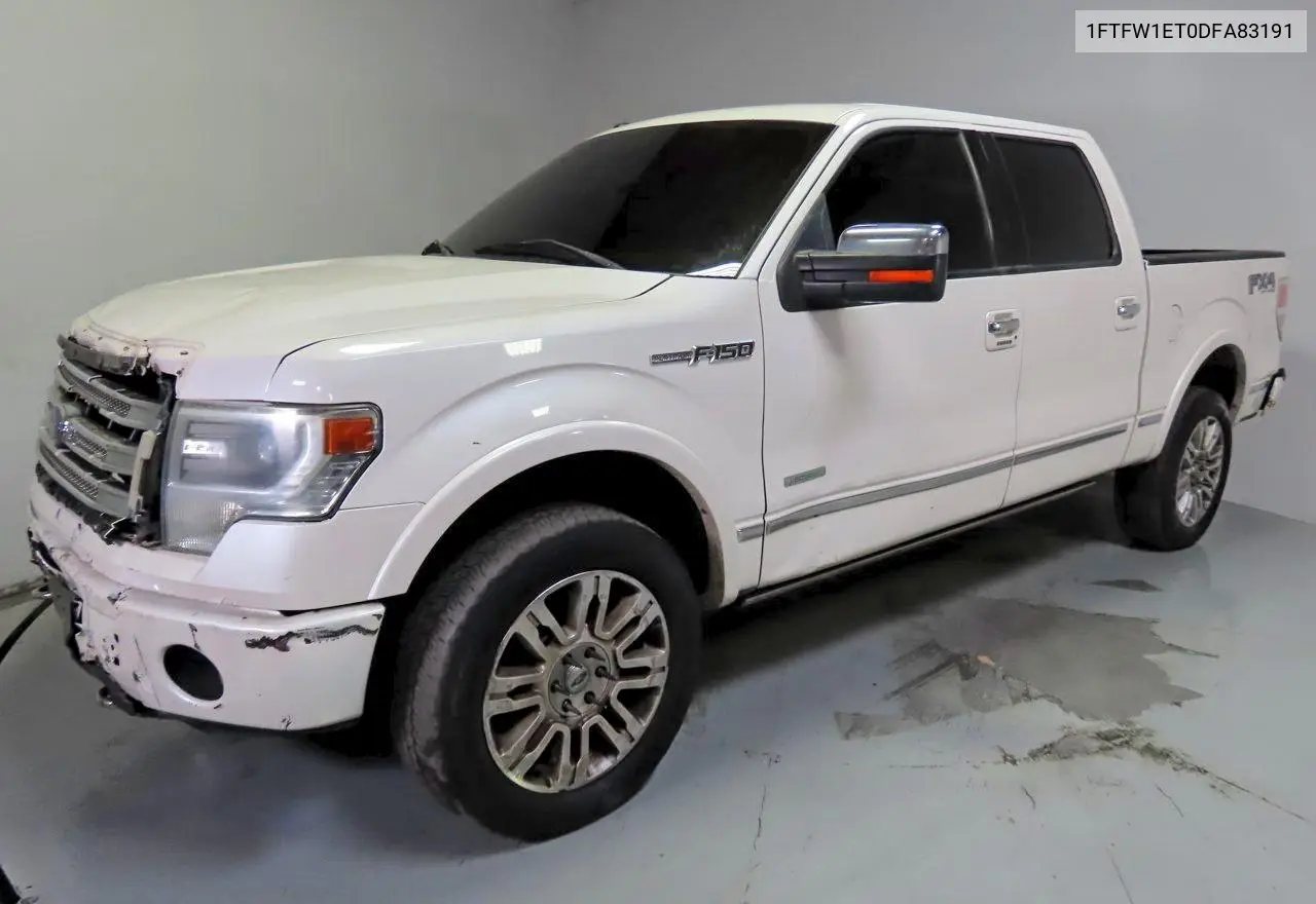 1FTFW1ET0DFA83191 2013 Ford F150 Supercrew
