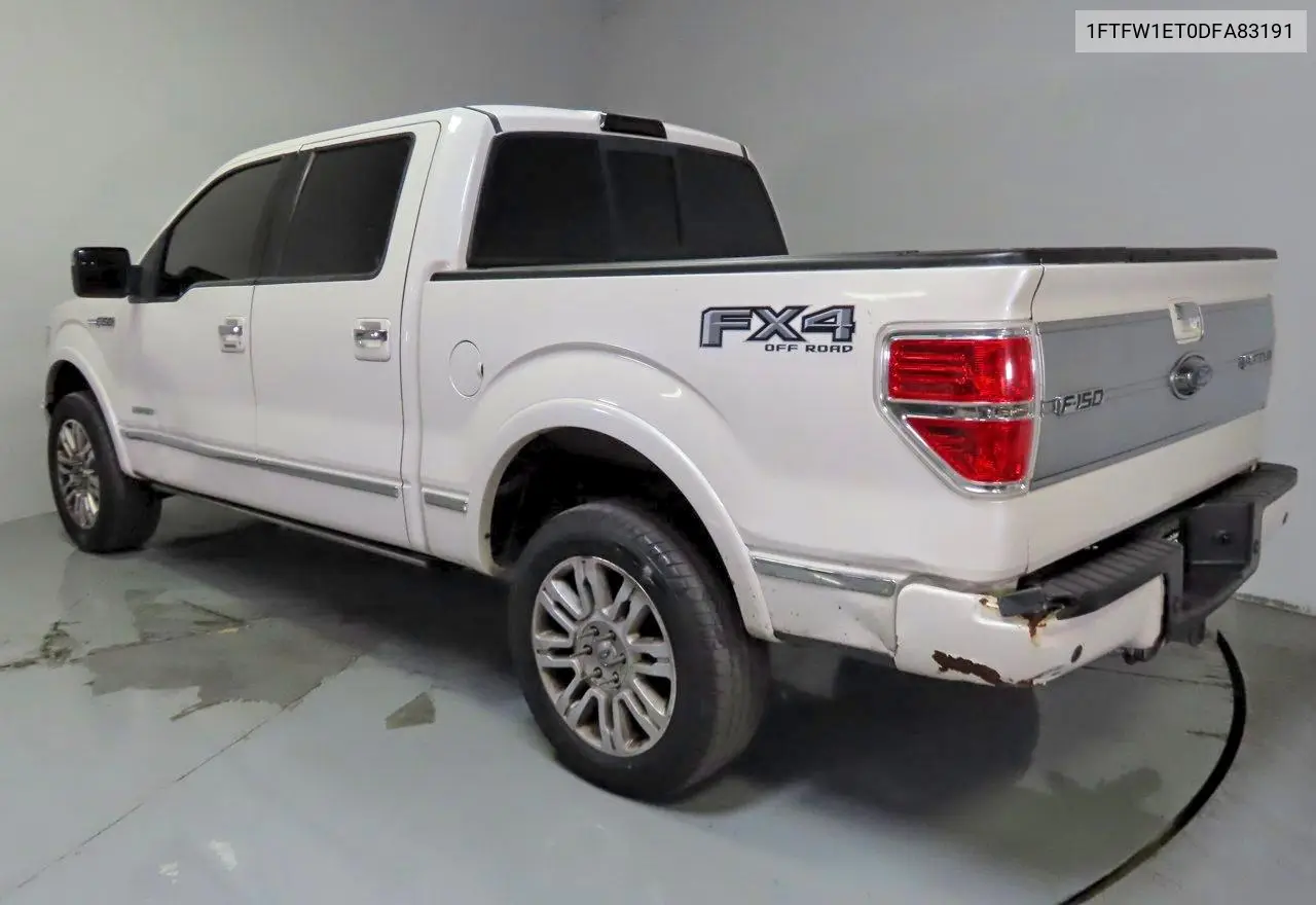 1FTFW1ET0DFA83191 2013 Ford F150 Supercrew