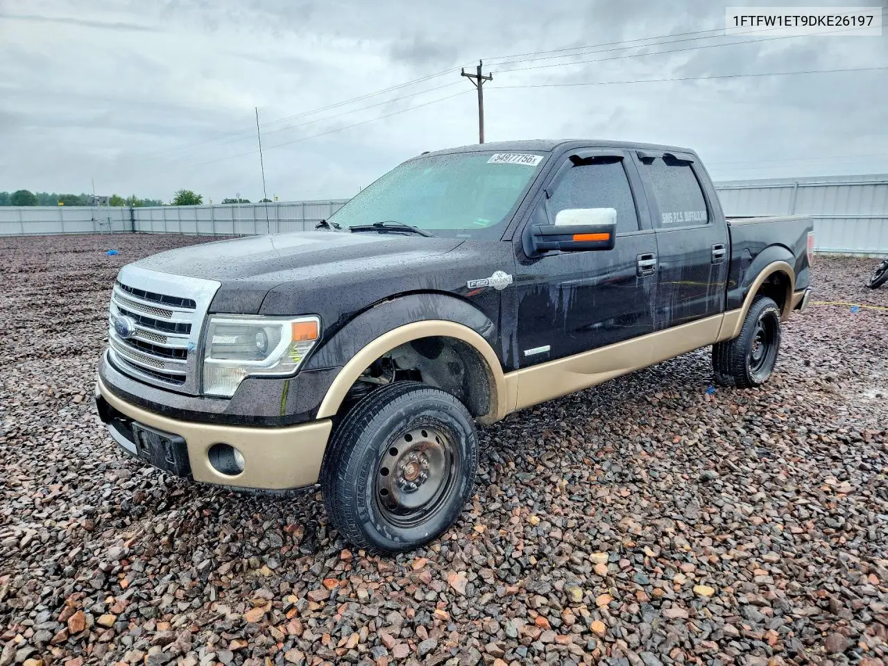 1FTFW1ET9DKE26197 2013 Ford F150