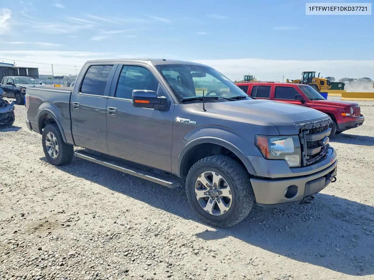 2013 Ford F150 Supercrew VIN: 1FTFW1EF1DKD37721 Lot: 57778566