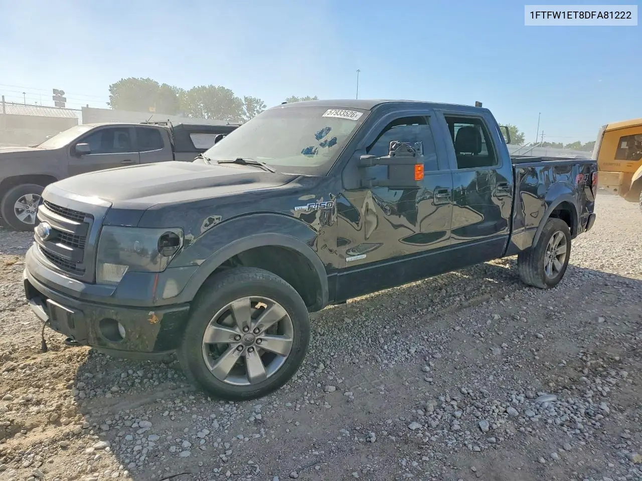 1FTFW1ET8DFA81222 2013 Ford F150 Supercrew
