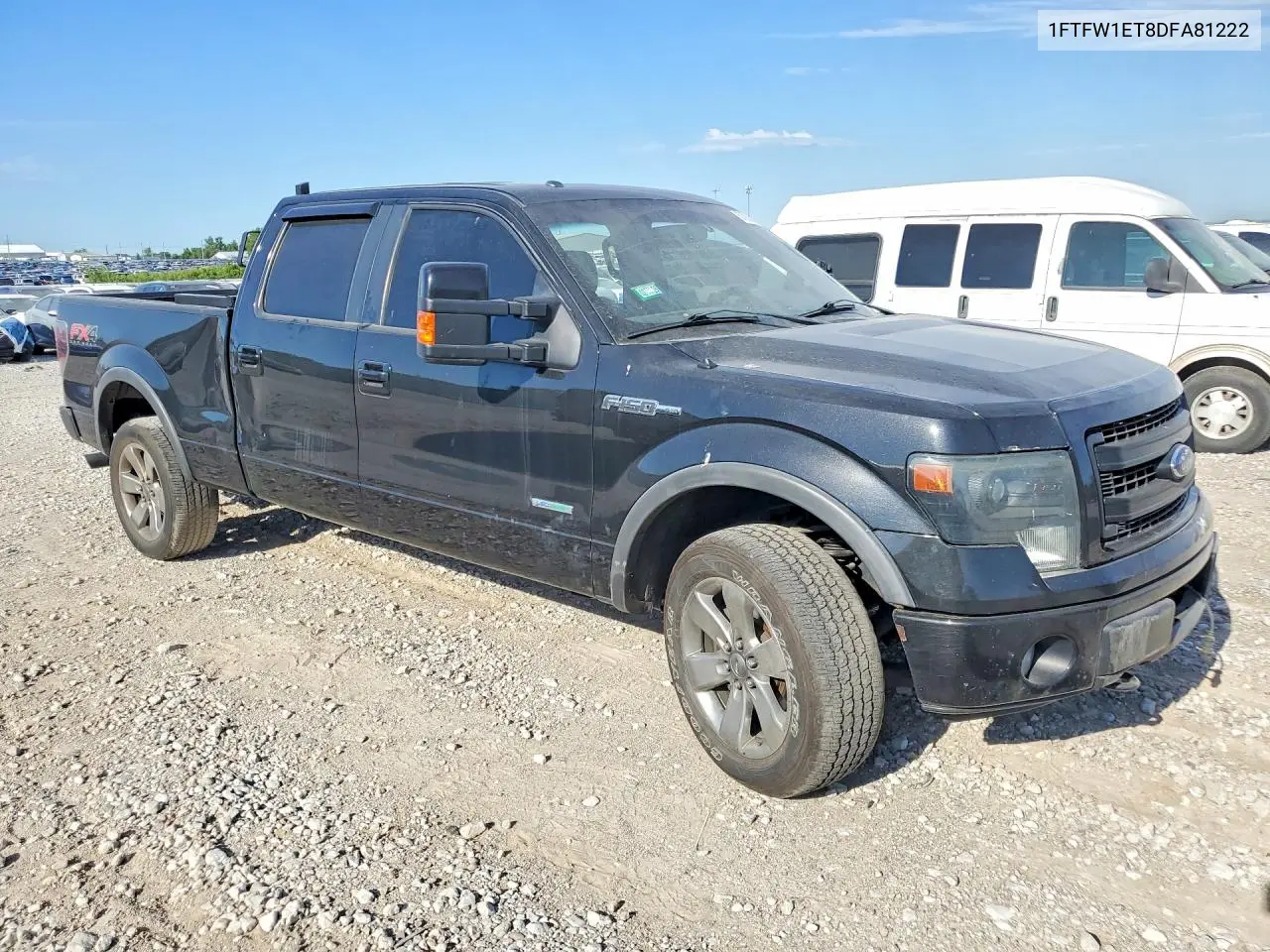 1FTFW1ET8DFA81222 2013 Ford F150 Supercrew