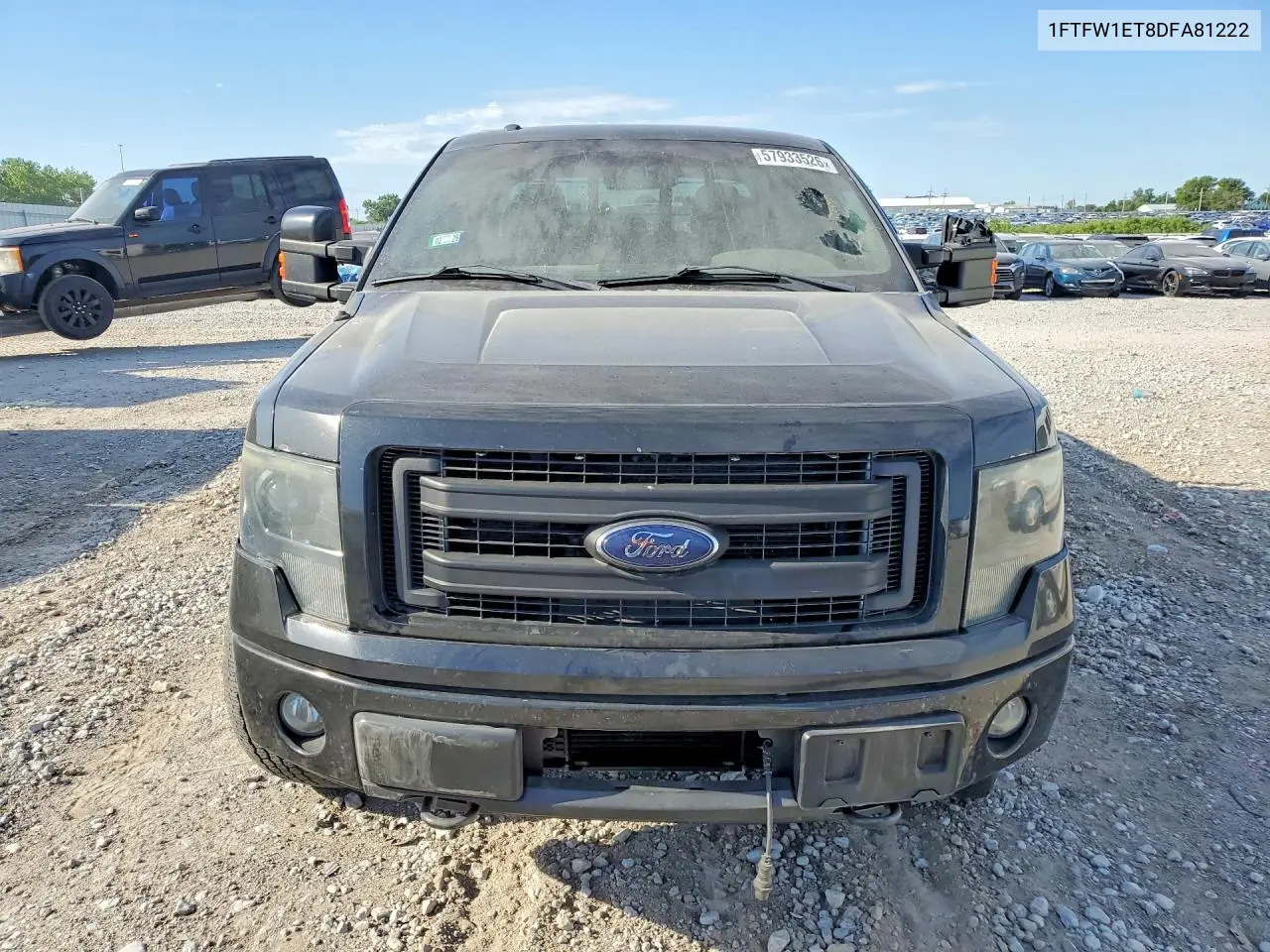 1FTFW1ET8DFA81222 2013 Ford F150 Supercrew