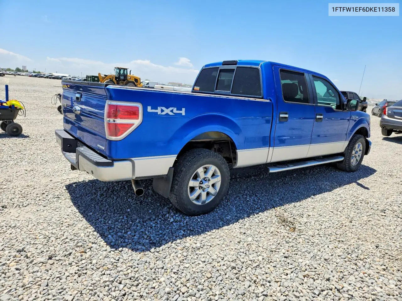 2013 Ford F150 Supercrew VIN: 1FTFW1EF6DKE11358 Lot: 58095296