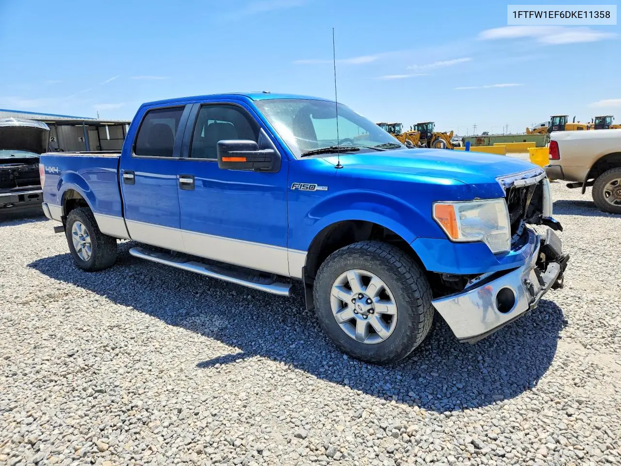 2013 Ford F150 Supercrew VIN: 1FTFW1EF6DKE11358 Lot: 58095296