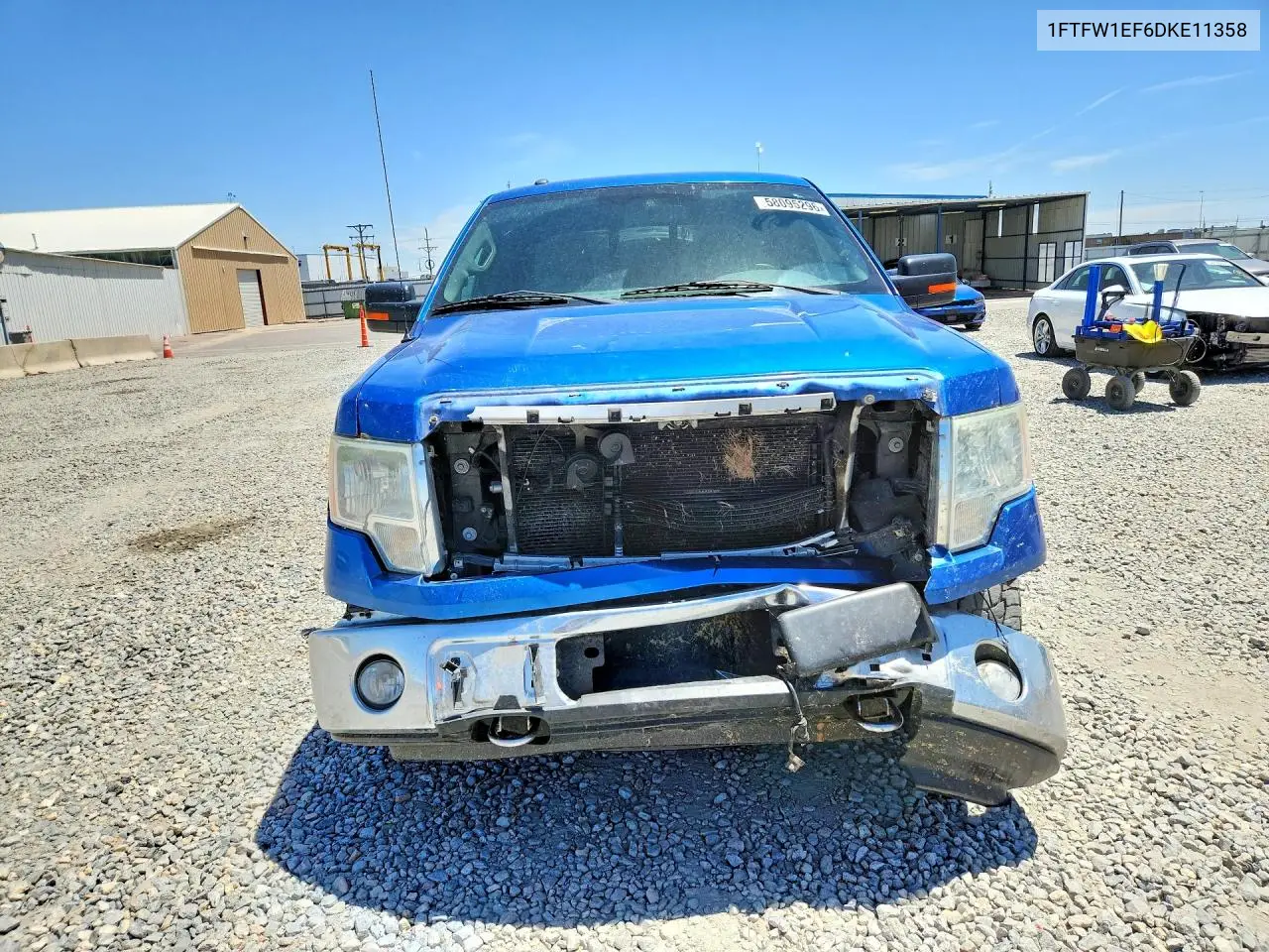 2013 Ford F150 Supercrew VIN: 1FTFW1EF6DKE11358 Lot: 58095296
