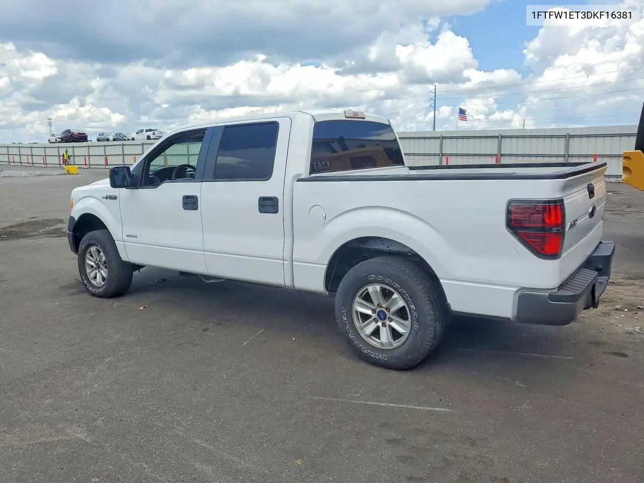 1FTFW1ET3DKF16381 2013 Ford F150 Supercrew