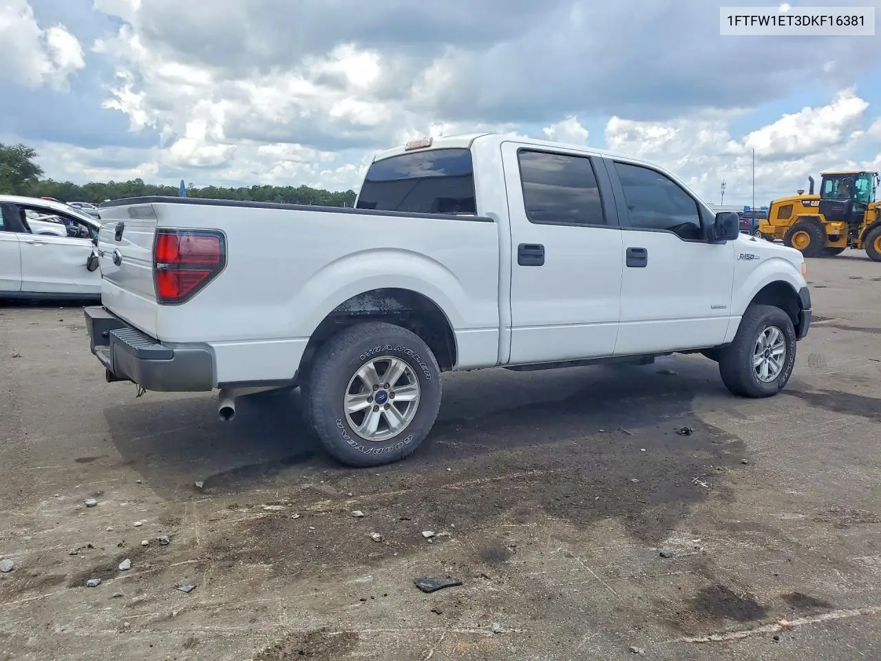1FTFW1ET3DKF16381 2013 Ford F150 Supercrew
