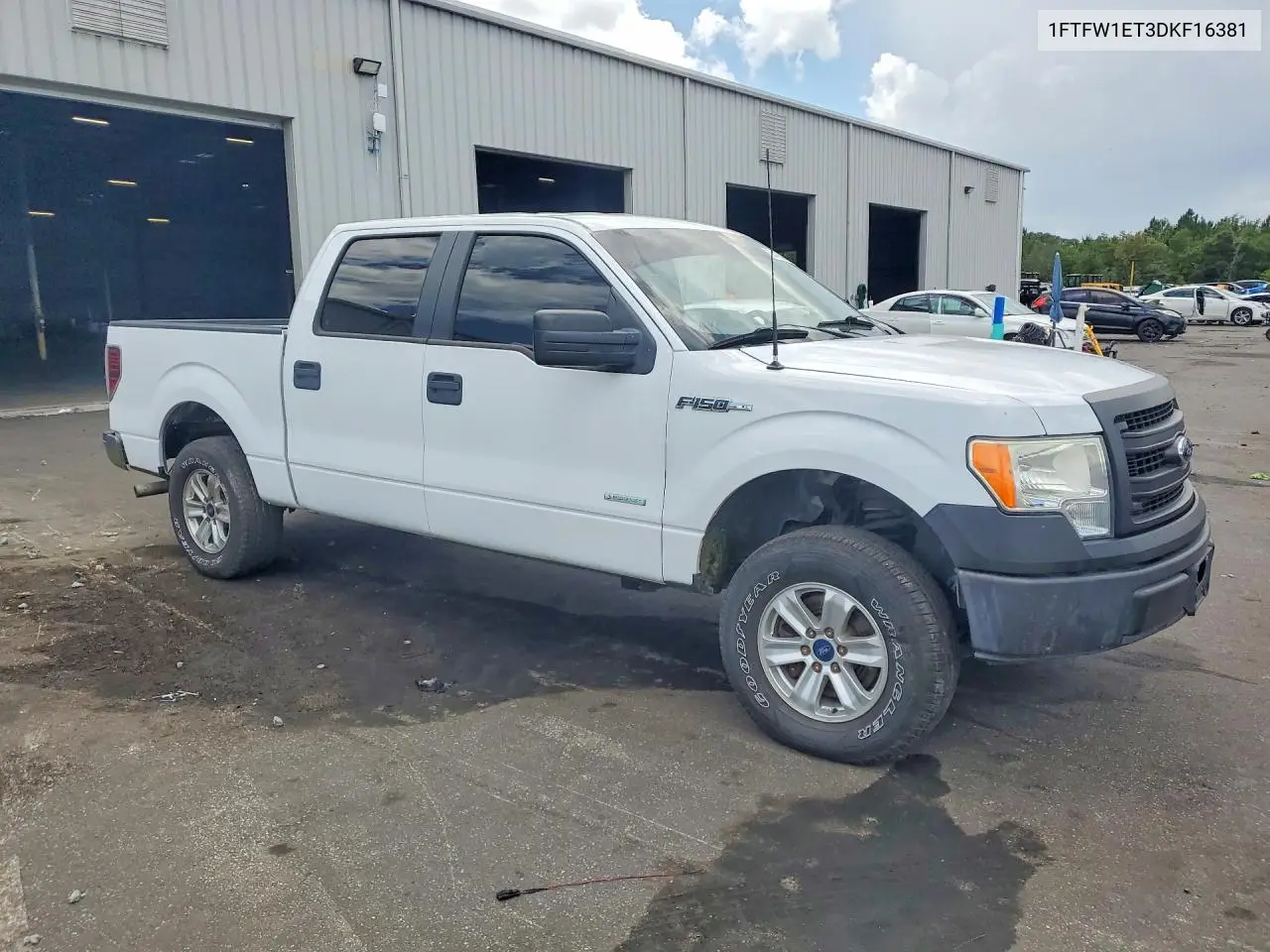 1FTFW1ET3DKF16381 2013 Ford F150 Supercrew